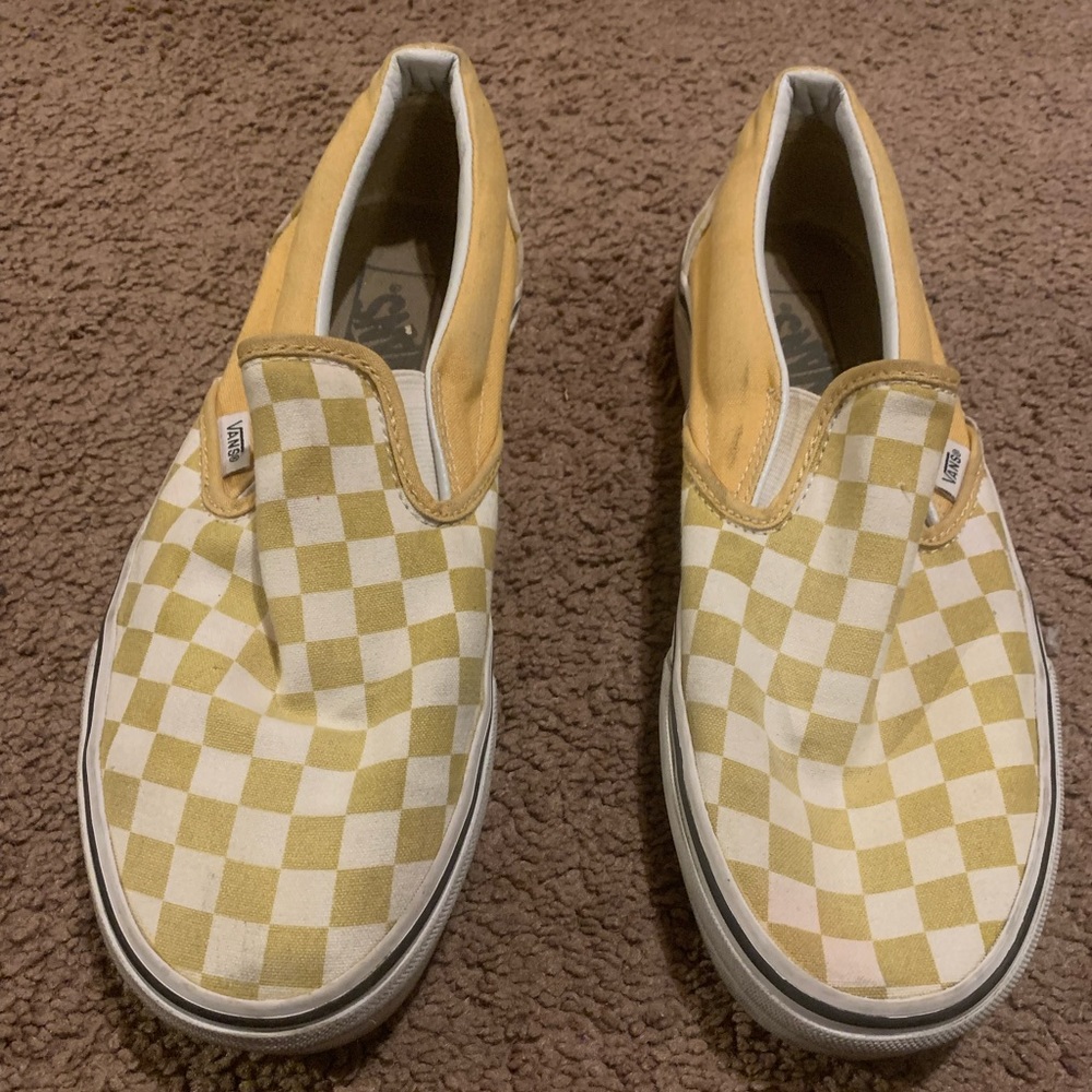 Vans (yellow and white)